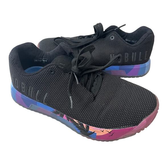 NOBULL Project Women’s Black Sunset Trainers Size 6.5 - Picture 1 of 5